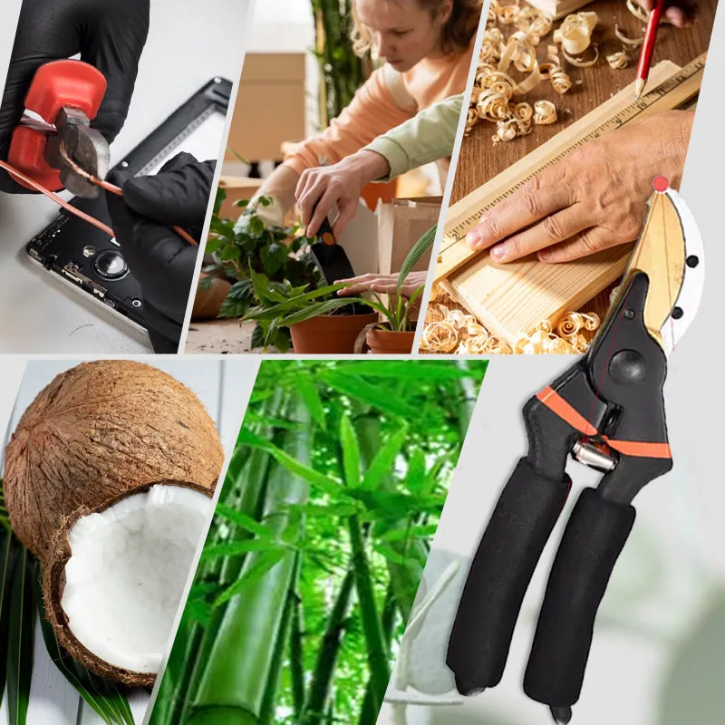 Universal Sharp Durable Soft Grip Handle Garden Pruning Shears