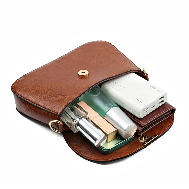 Vegan Leather Crossbody Bag – Elegant for Women