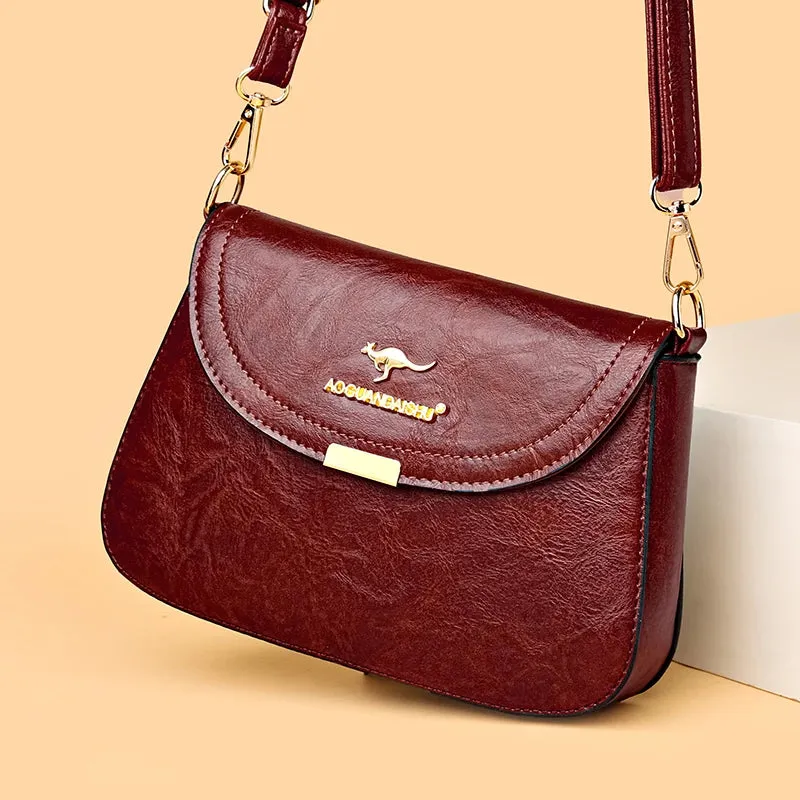 Vegan Leather Crossbody Bag – Elegant for Women