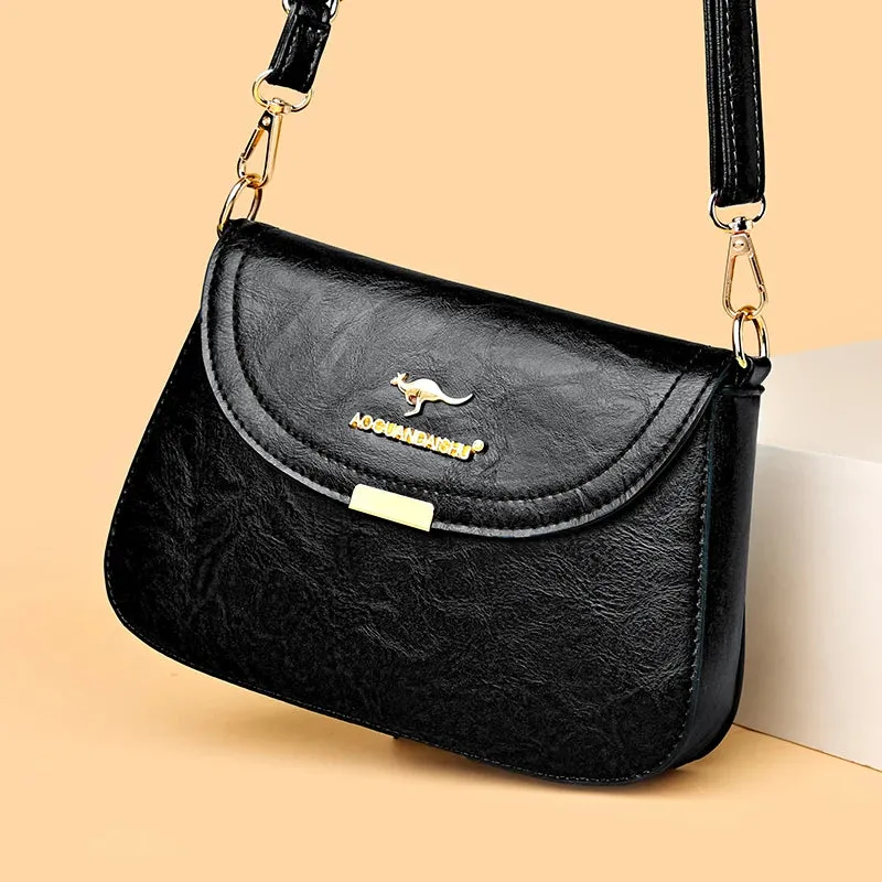 Vegan Leather Crossbody Bag – Elegant for Women