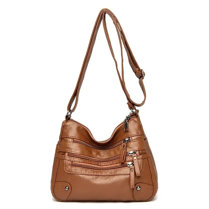 Vegan Leather Crossbody Bag – Stylish & Functional Handbag for Women