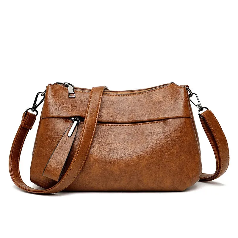 Vegan Leather Crossbody Bag – Stylish & Versatile Handbag for Women