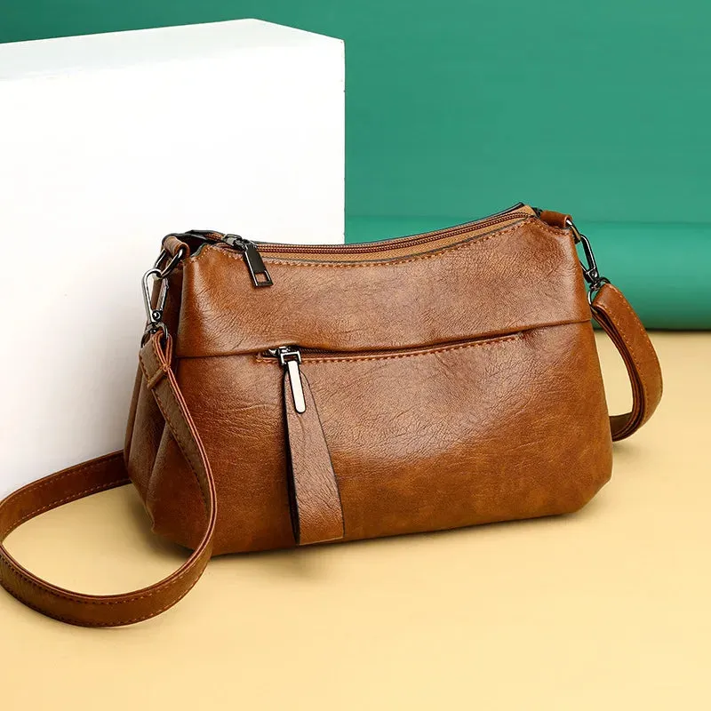 Vegan Leather Crossbody Bag – Stylish & Versatile Handbag for Women