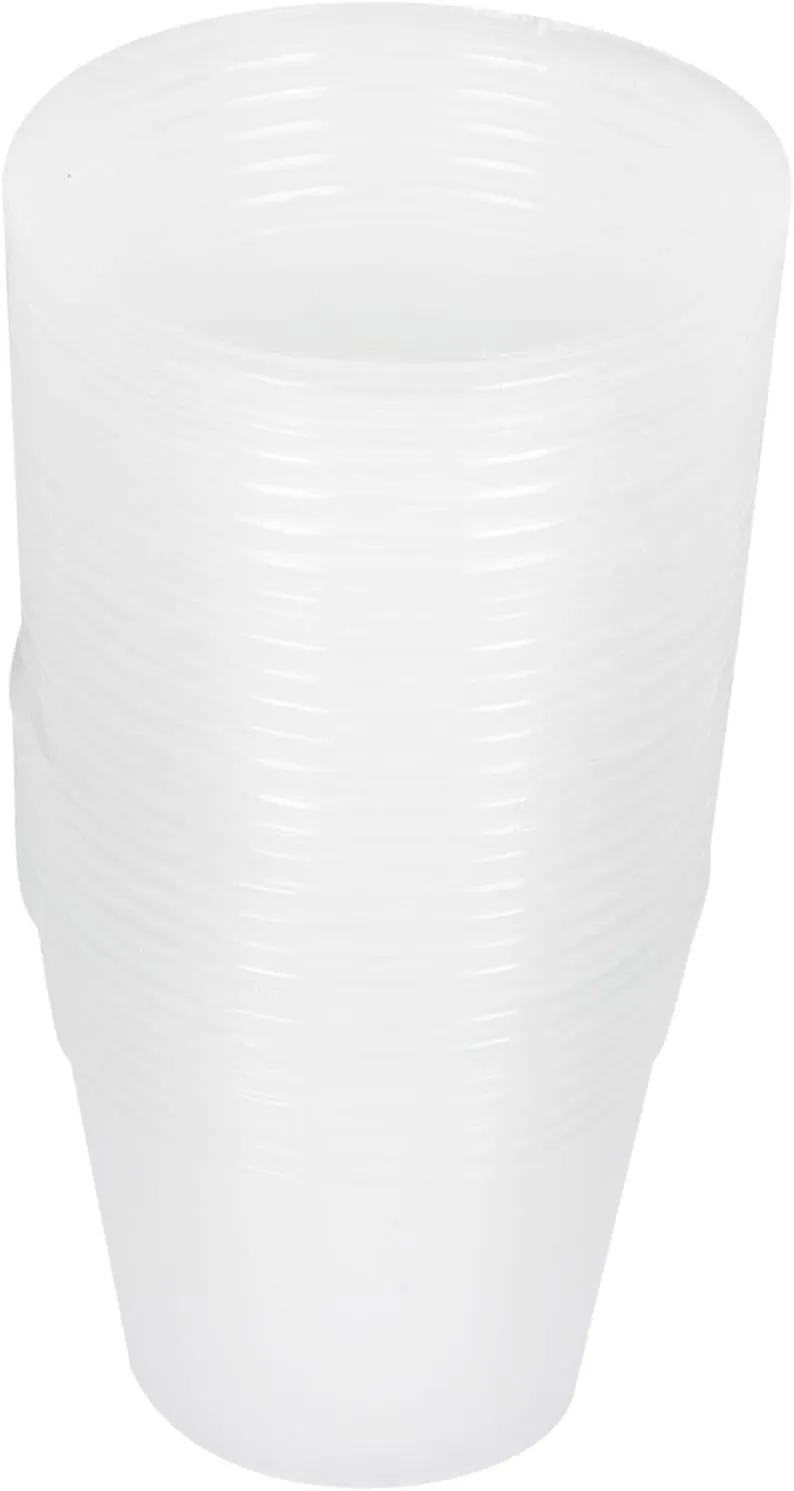 VICASKY 36Pcs Transparent Nutrient Cups for Planting Durable Seedling Pots for Succulents Cuttings and Transplanting for Indoor and Outdoor Container Gardening