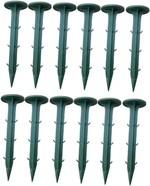 VICASKY Outdoor Gardening Ground Nails Fixing Stakes for Tent Canopy Tarp Landscaping