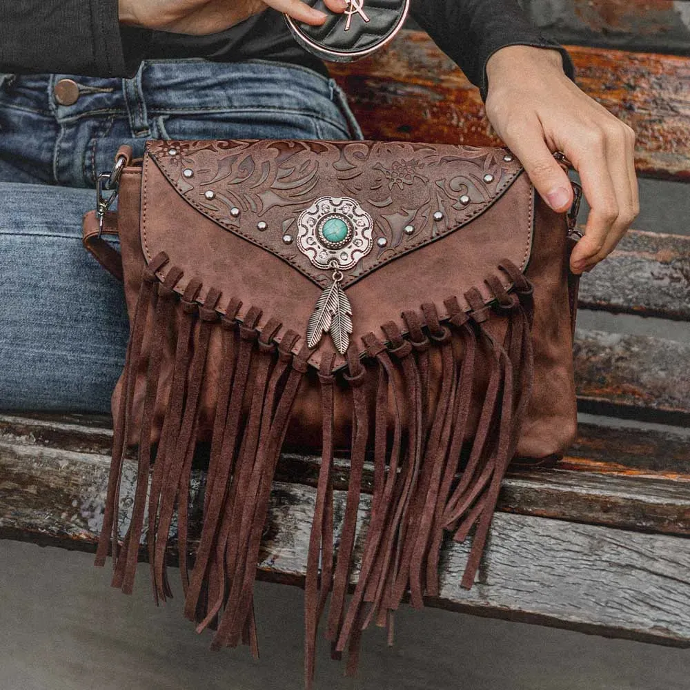 Vintage cowboy crossbody Bag – Stylish for Women