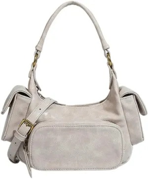 Vintage Crossbody Bag for Women - Trendy Shoulder Purse Retro Boho Tote Bag Streetwear Punk Handbag Urban Handbag
