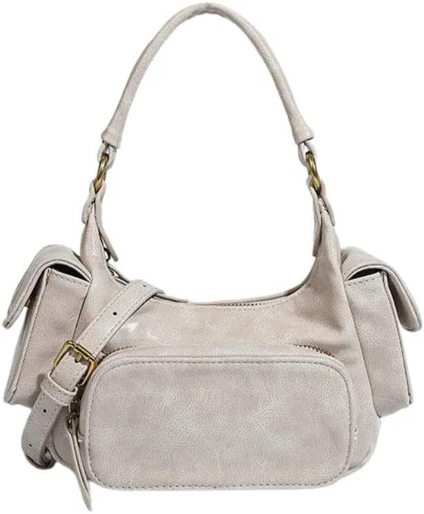 Vintage Crossbody Bag for Women - Trendy Shoulder Purse Retro Boho Tote Bag Streetwear Punk Handbag Urban Handbag