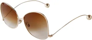 Vintage Irregular Sunglasses Women Luxury Blue Fashion Gradient Glasses