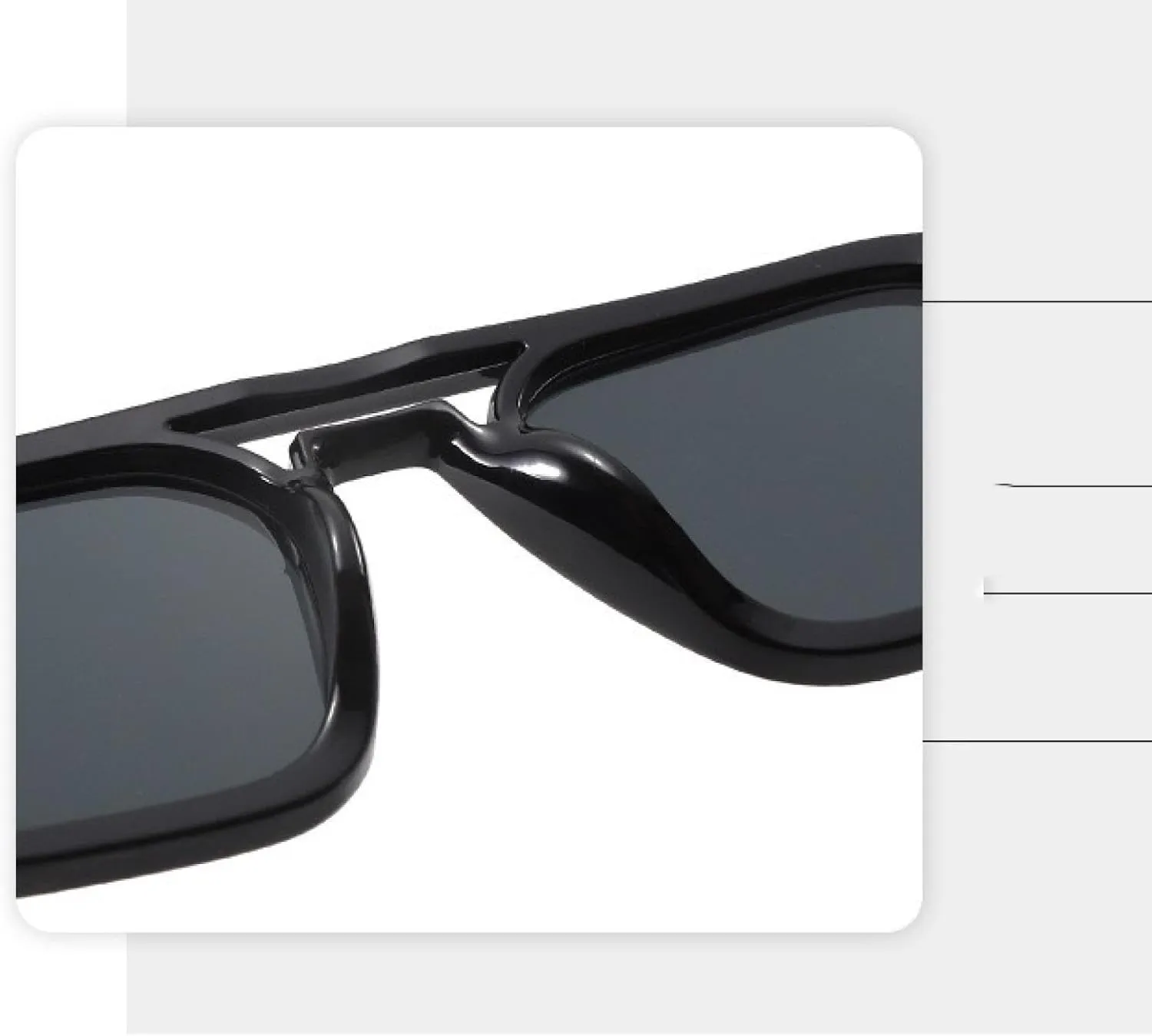 Vintage Sunglasses Women Men Rectangle Sun Glasses Female Eyewear Eyeglasses