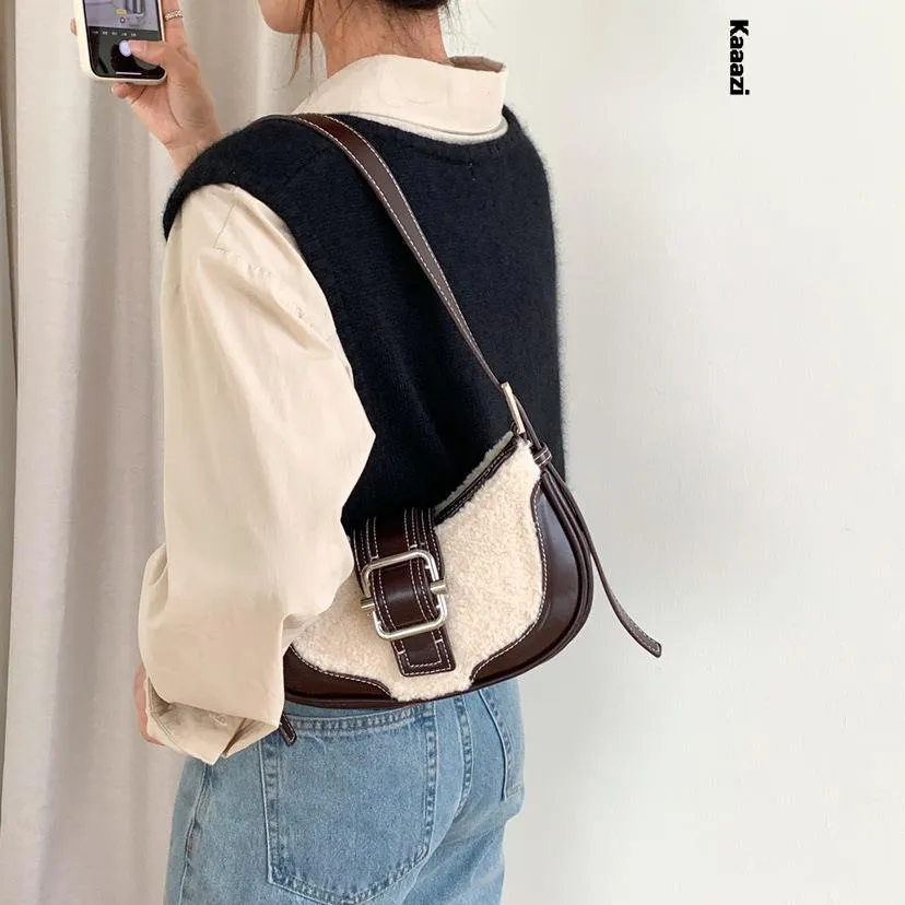 Vintage Underarm Leather Handbags