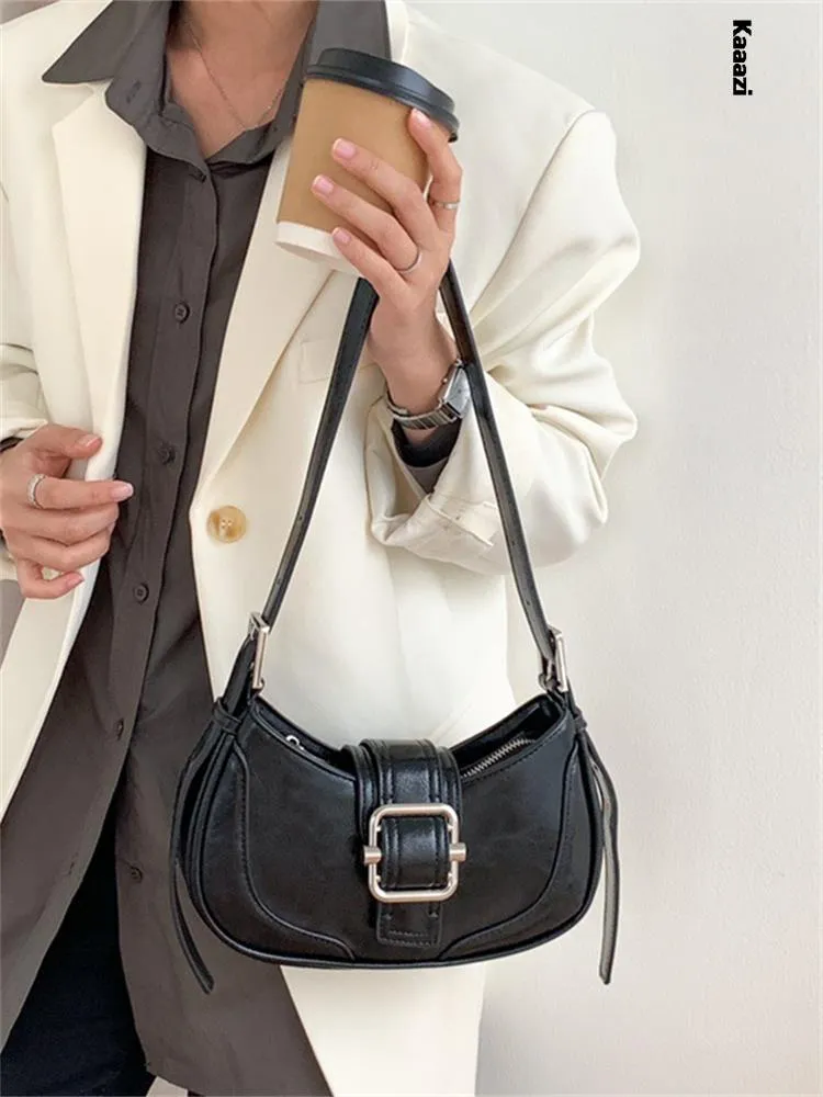 Vintage Underarm Leather Handbags