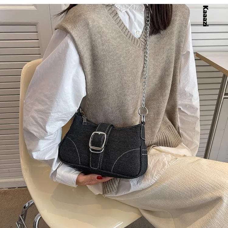 Vintage Underarm Leather Handbags
