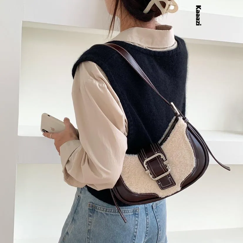 Vintage Underarm Leather Handbags