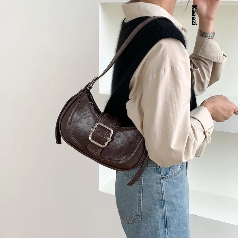 Vintage Underarm Leather Handbags