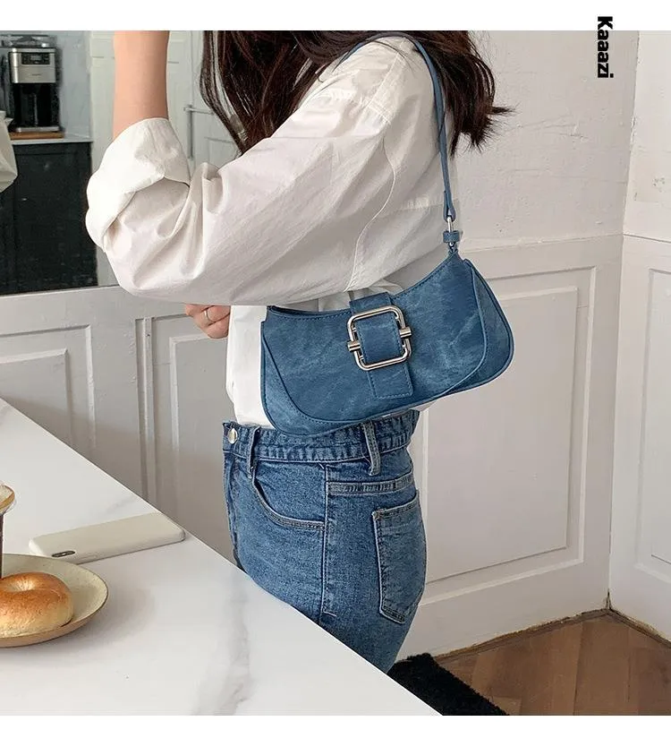 Vintage Underarm Leather Handbags