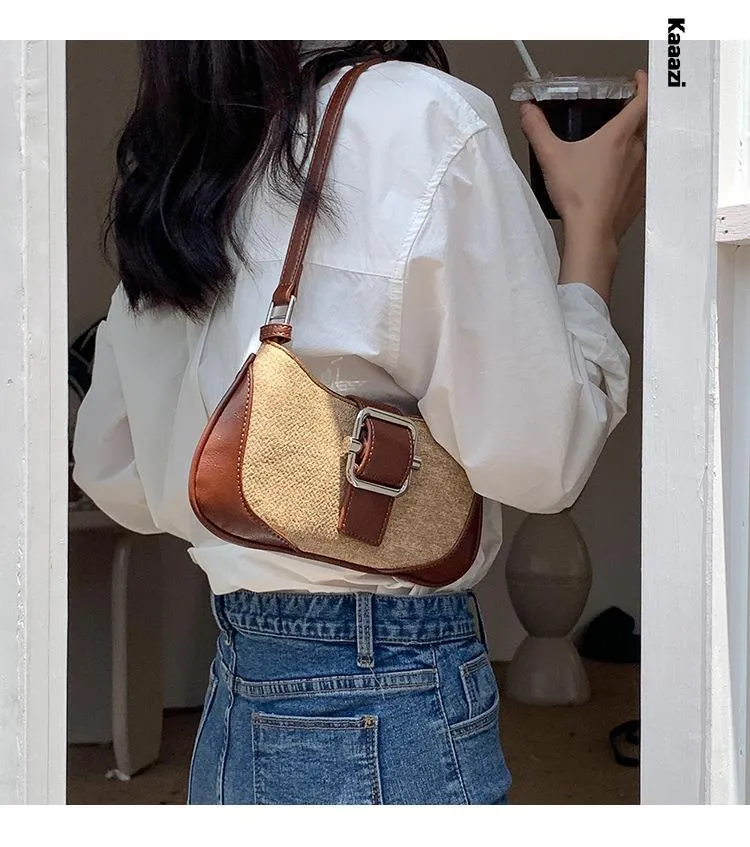 Vintage Underarm Leather Handbags