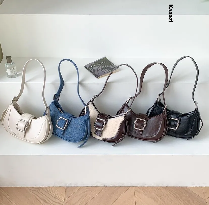 Vintage Underarm Leather Handbags