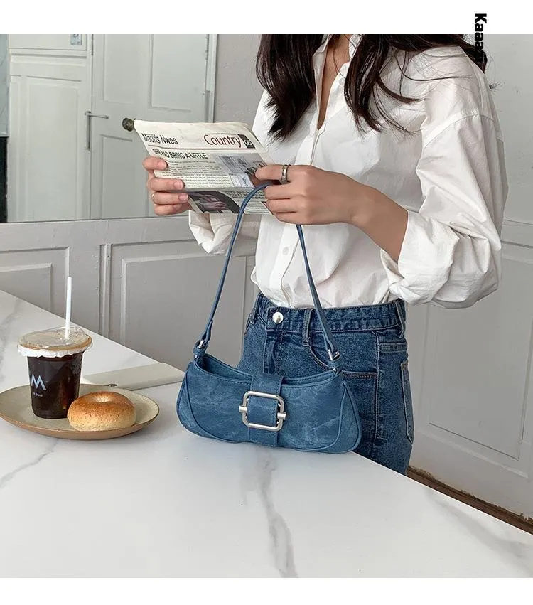 Vintage Underarm Leather Handbags