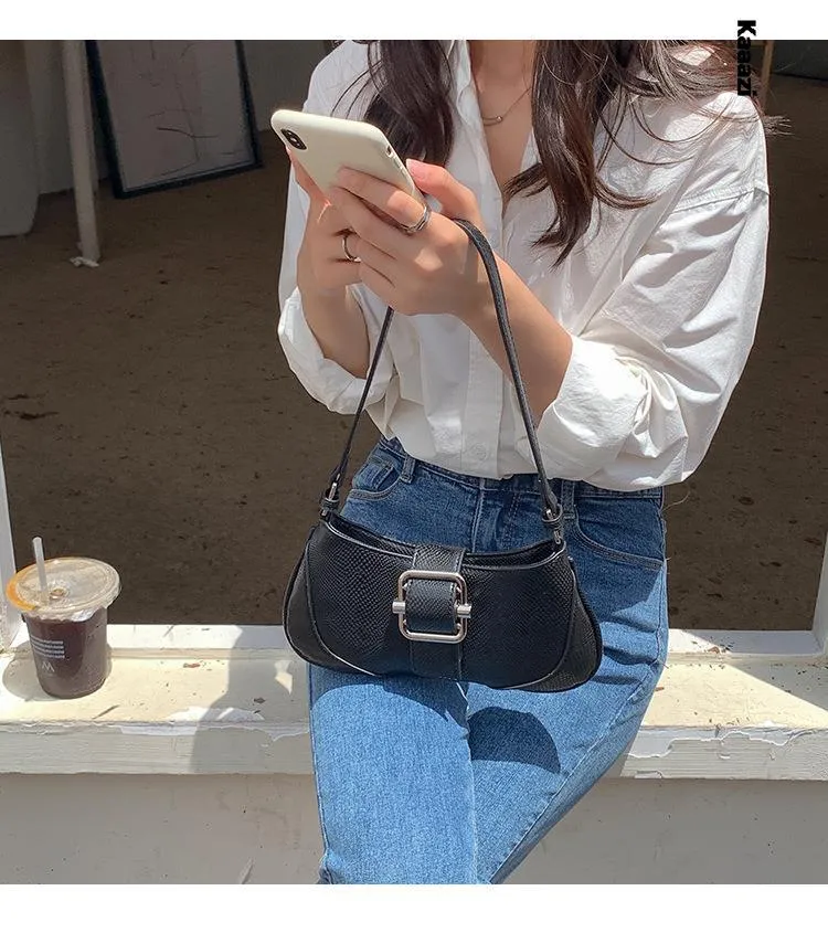 Vintage Underarm Leather Handbags