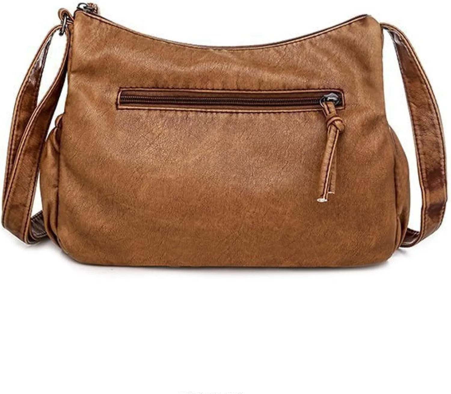 Vintage Women Shoulder Bag, Pu Leather Crossbody Bag Soft Women Gift Purse, Multi-Pockets Messenger Bag, Ladies Handbag
