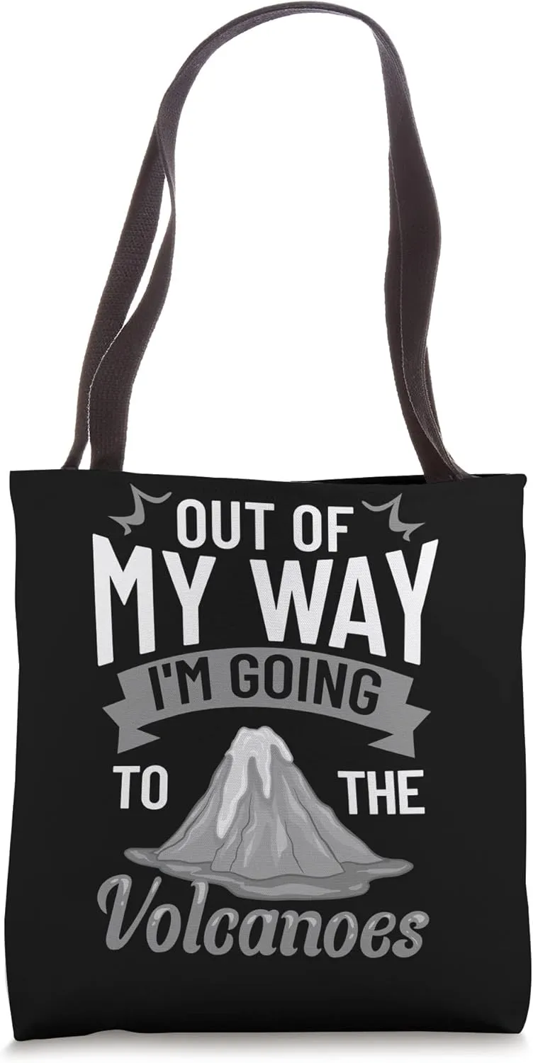 Volcano Eruption Volcanoes National Park Activity Tote Bag