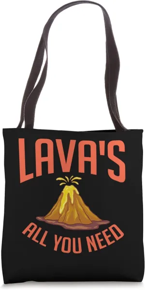 Volcano Eruption Volcanoes National Park Activity Tote Bag