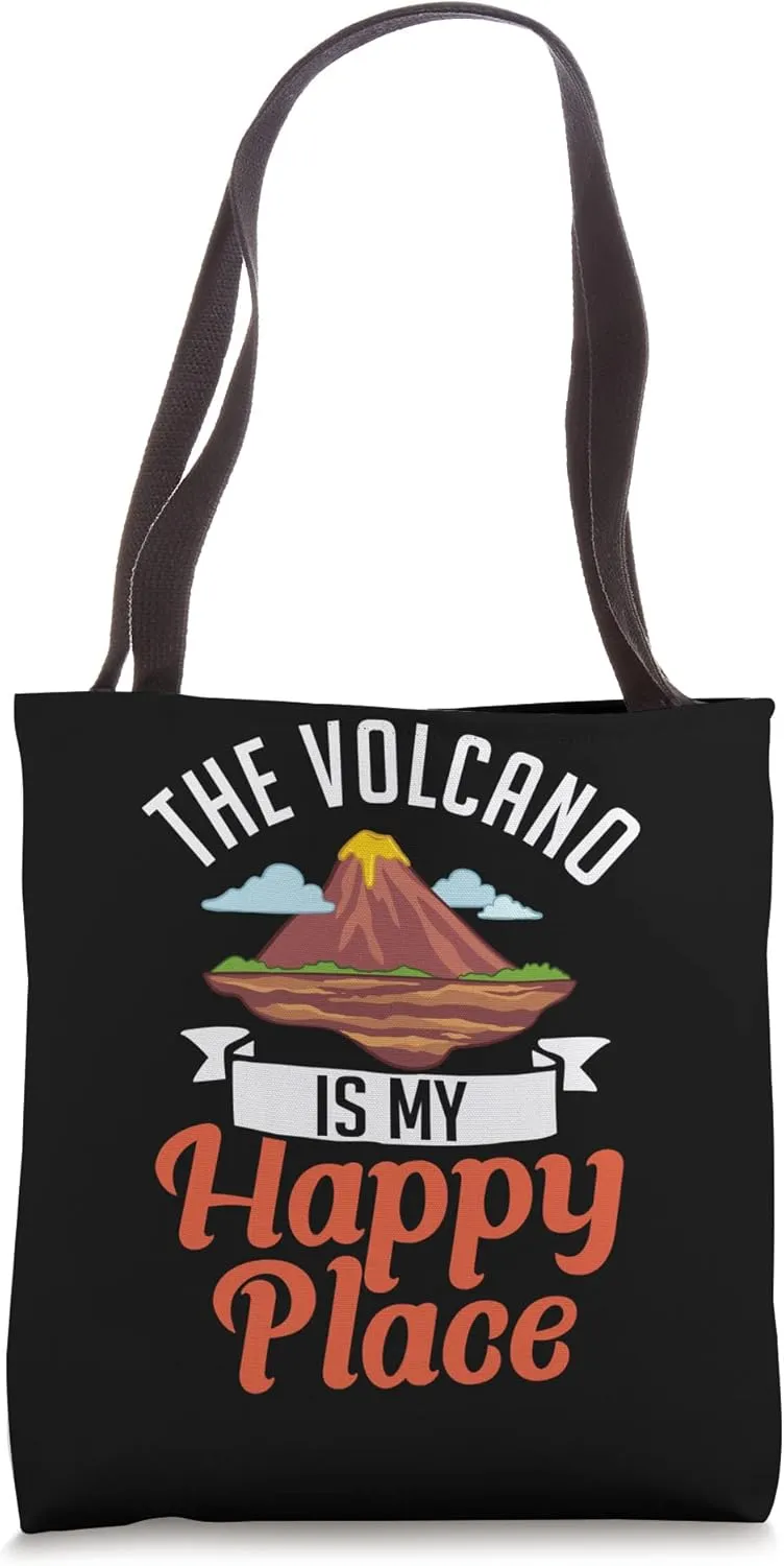 Volcano Eruption Volcanoes National Park Activity Tote Bag