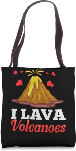 Volcano Eruption Volcanoes National Park Activity Tote Bag