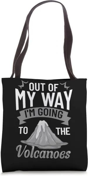 Volcano Eruption Volcanoes National Park Activity Tote Bag