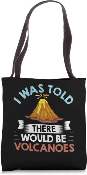 Volcano Eruption Volcanoes National Park Activity Tote Bag