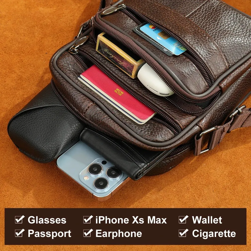 Waratah® | Comfortable Men's Premium Leather Crossbody Bag