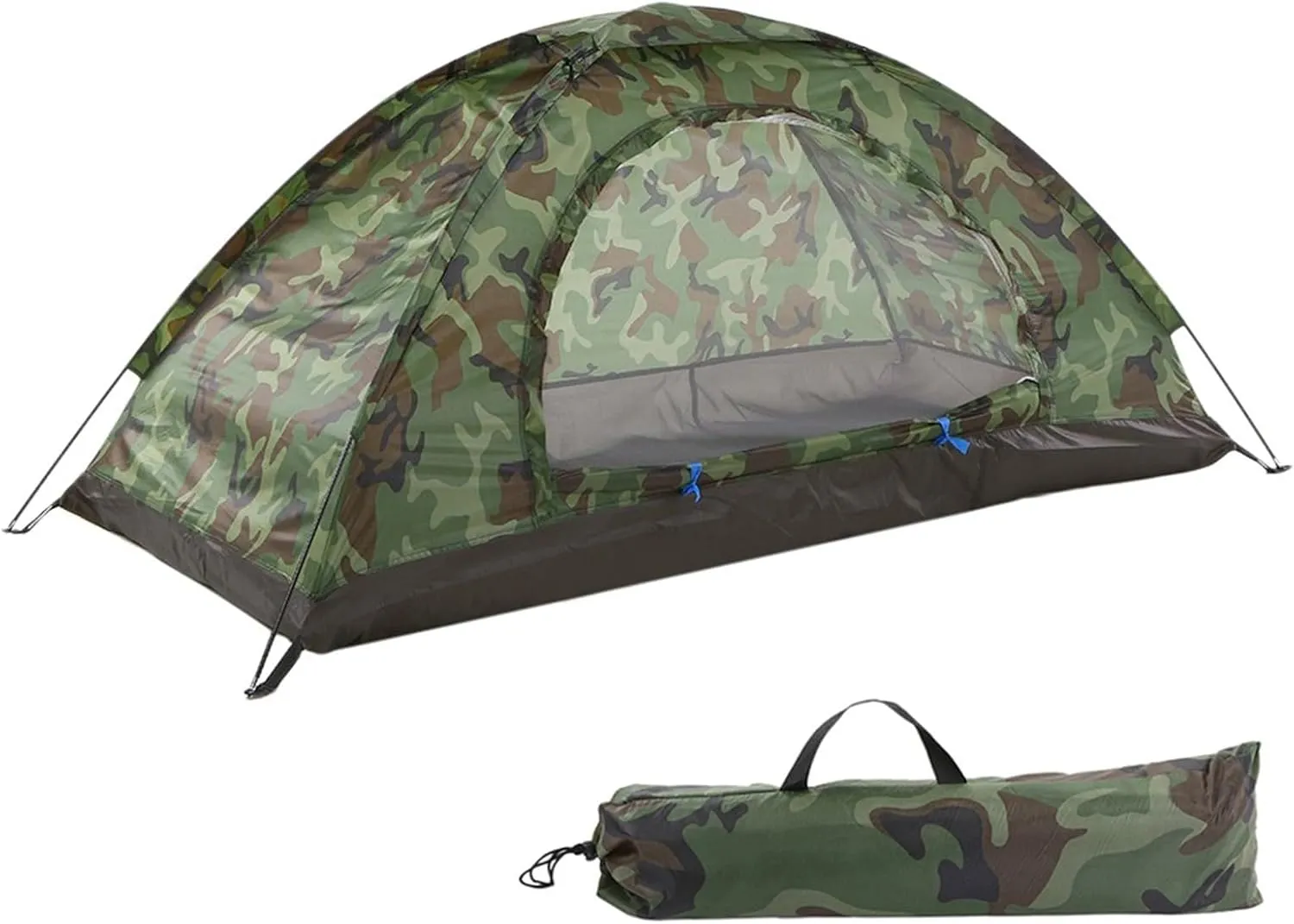 Water Resistant Camping Tent, Lightweight Outdoor Tent for Backpacking, 1 to 2 Persons Camping Tent, Lightweight Waterproof Camping Hiking Tent