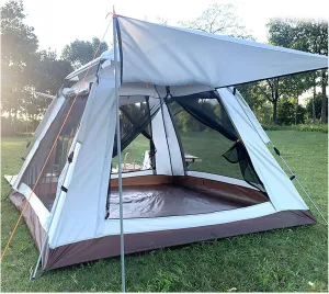Waterproof for Tents 4 People Waterproof,Three Seconds to Open Hiking Tent Practical and Lightweight Tent Canopy for Family,Outdoor,Hiking and Mountaineering