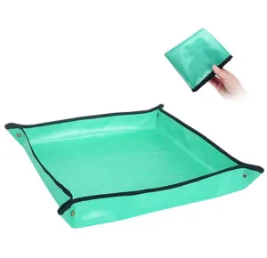 Waterproof Gardening Mat Green 100x100cm