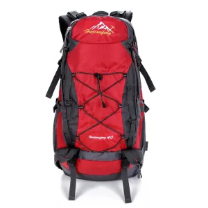 waterproof outdoor bag 40L outdoor climbing hiking day pack travel camping backpack tactical hiking rucksack sports bag