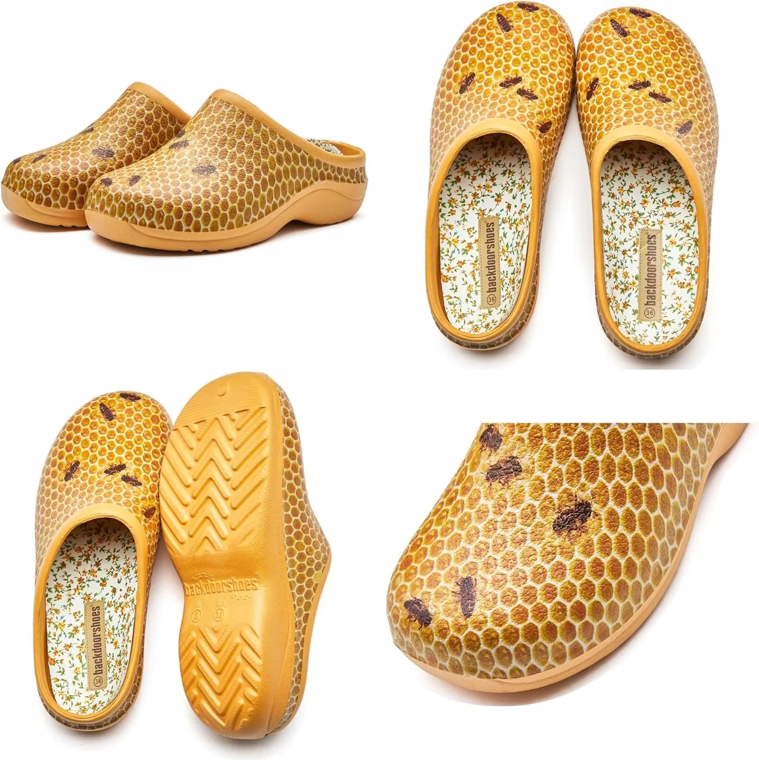 Waterproof Premium Garden Clog Shoes for Women with Arch Support