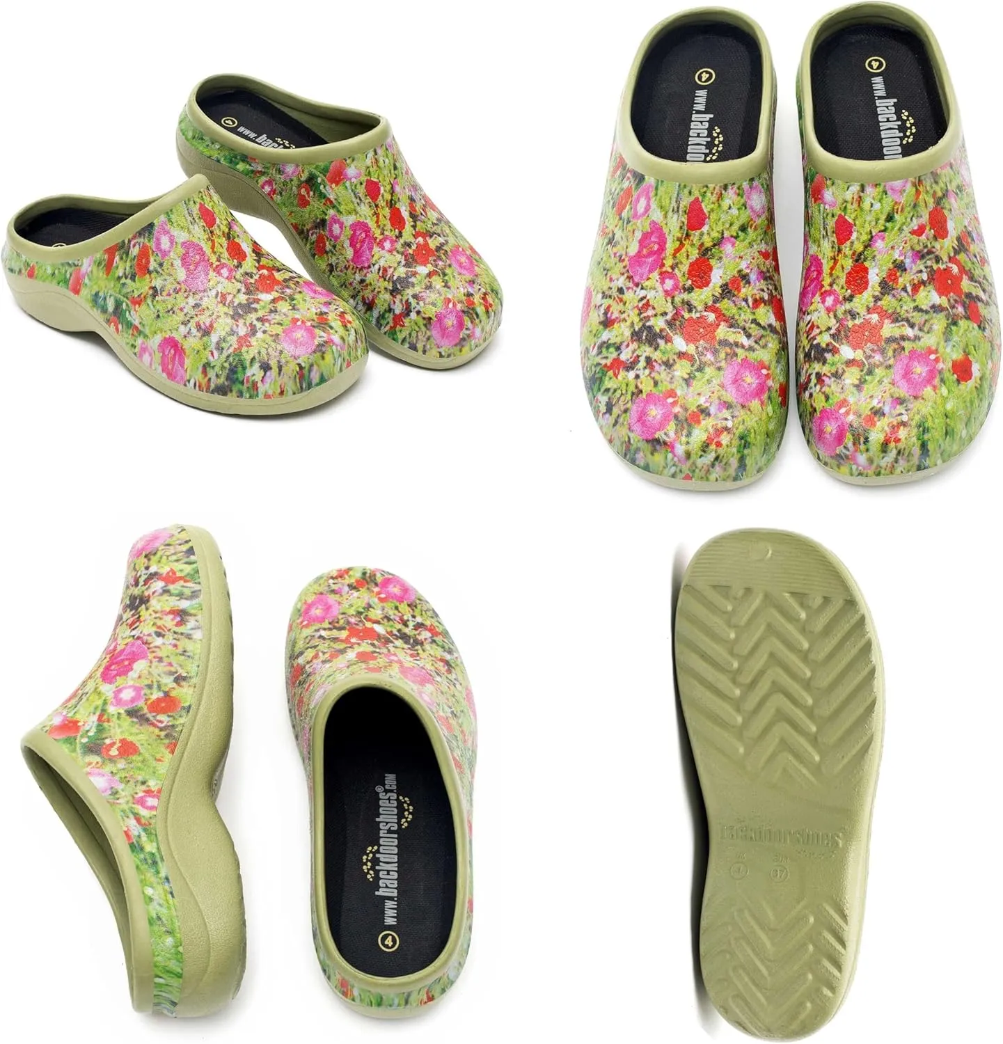 Waterproof Premium Garden Clog Shoes for Women with Arch Support