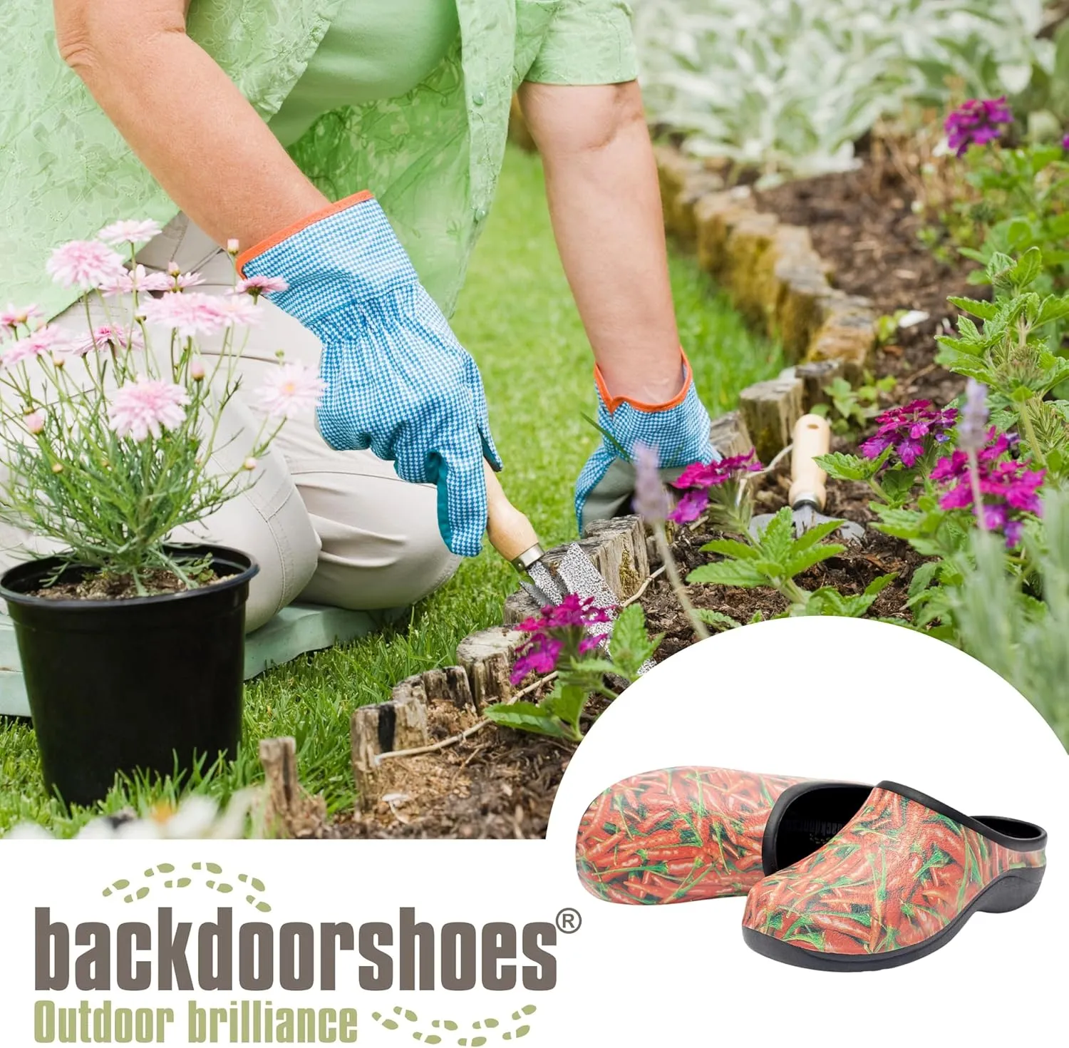 Waterproof Premium Garden Clog Shoes for Women with Arch Support