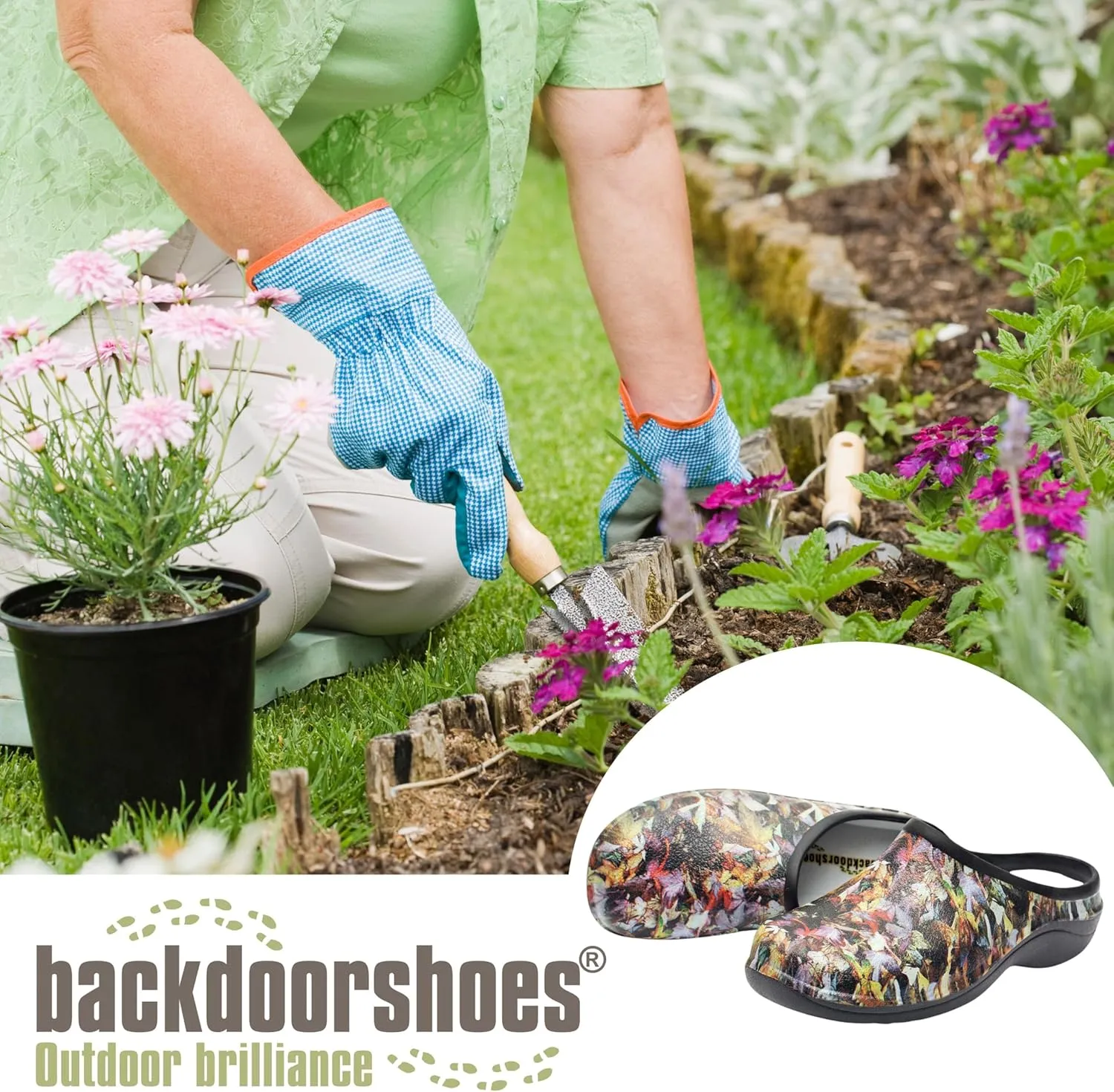 Waterproof Premium Garden Clog Shoes for Women with Arch Support