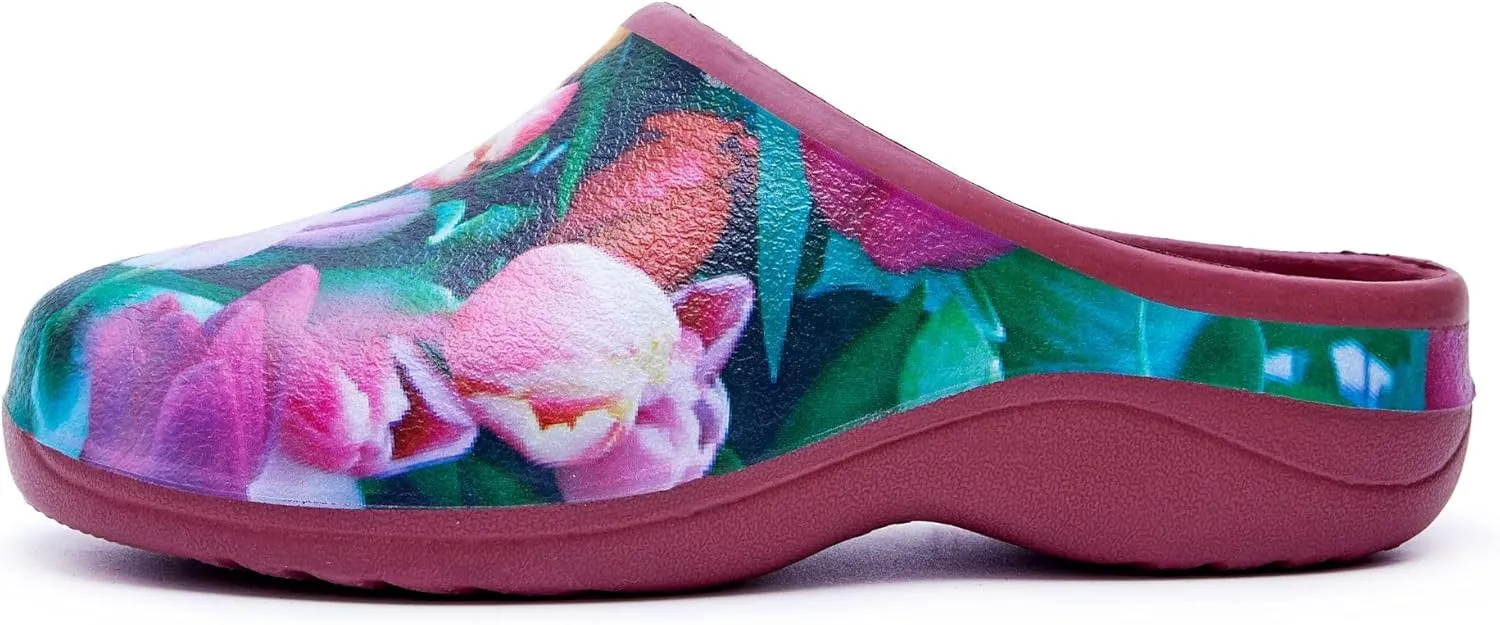 Waterproof Premium Garden Clog Shoes for Women with Arch Support