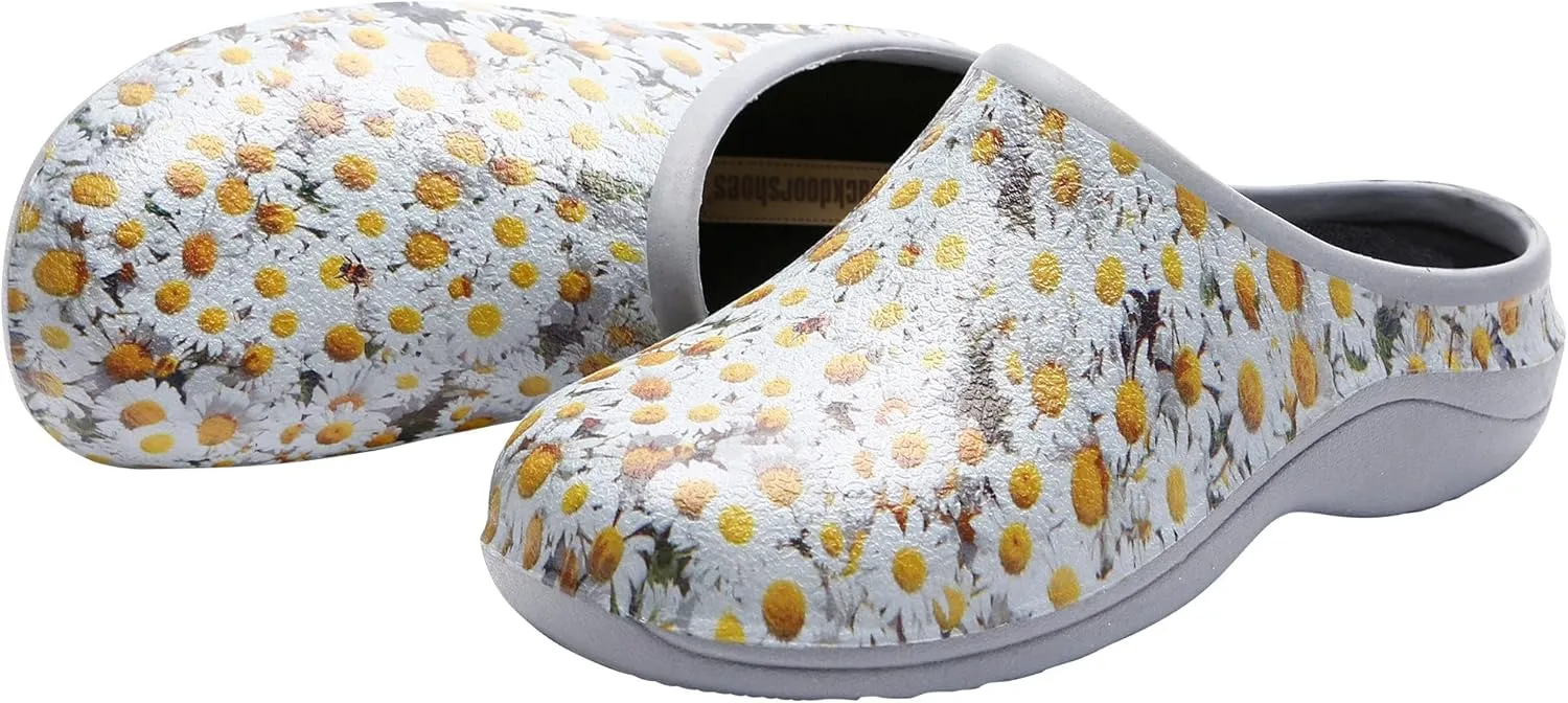 Waterproof Premium Garden Clog Shoes for Women with Arch Support
