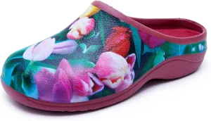 Waterproof Premium Garden Clog Shoes for Women with Arch Support
