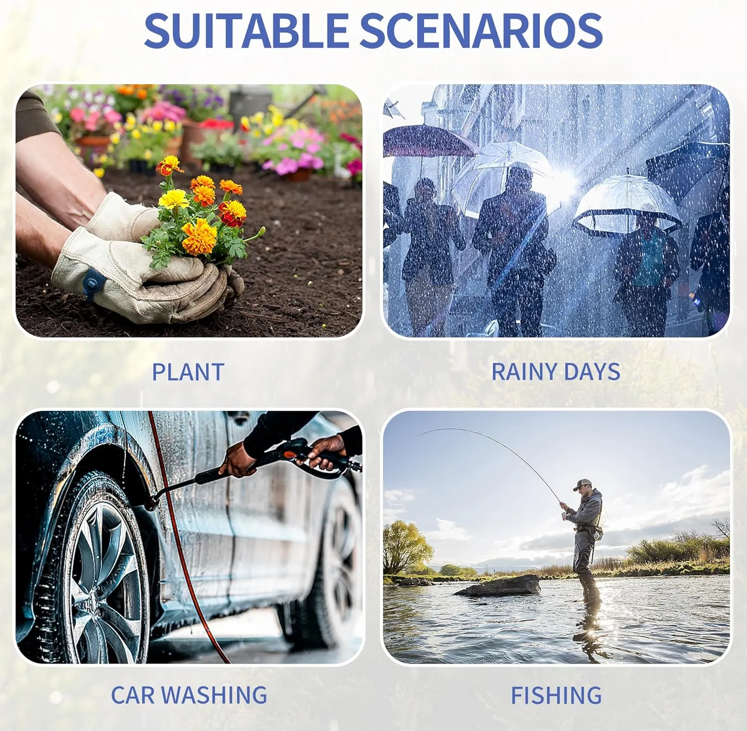 Waterproof Shoe Covers No-Slip Thickened Shoe Protectors Reusable Foldable Shoes Cover for Rain Outdoor Overshoes Protectors Boots Shoes Covers Overshoe for Men Women Kid