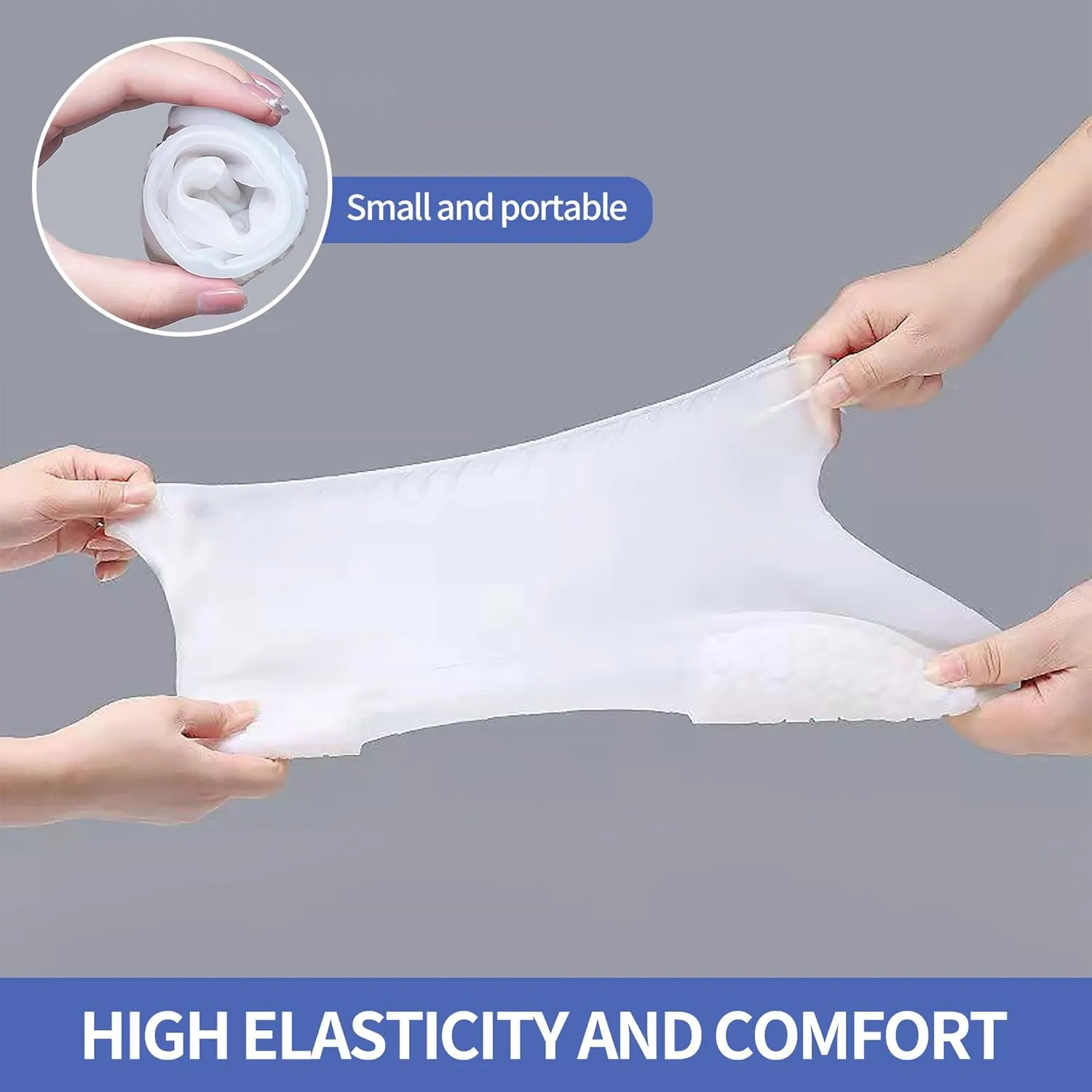 Waterproof Shoe Covers No-Slip Thickened Shoe Protectors Reusable Foldable Shoes Cover for Rain Outdoor Overshoes Protectors Boots Shoes Covers Overshoe for Men Women Kid