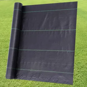 Weed Barrier Fabric Planting Cover - 4 x 250 FT Heavy Duty Landscape Fabric Ground Cover Block for Outdoor Planting