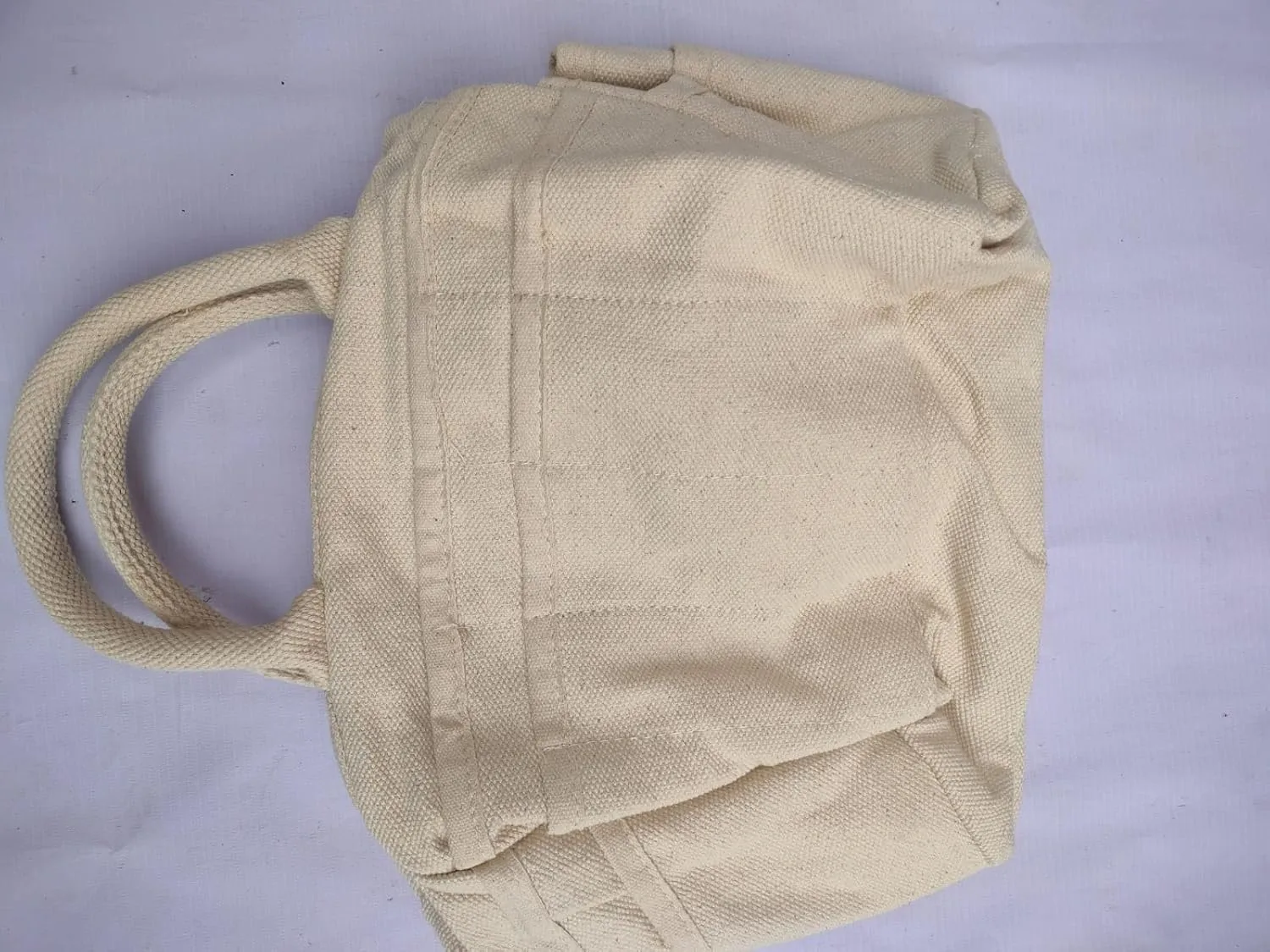 White Electrician and Technician Open Mouth Bag/Rigger Tool Bag (22 Pockets)