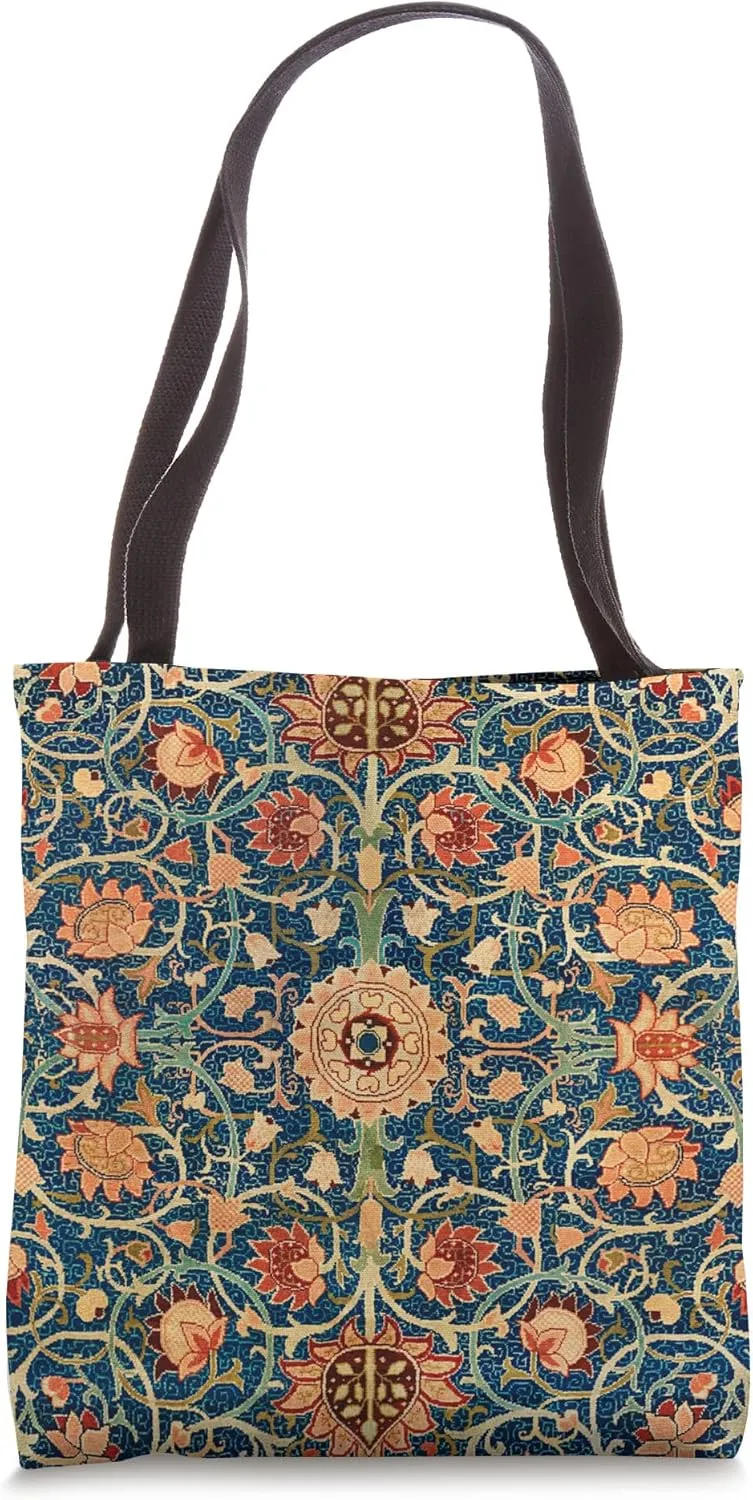 William Morris Art Nouveau Holland Park Pattern Tote Bag