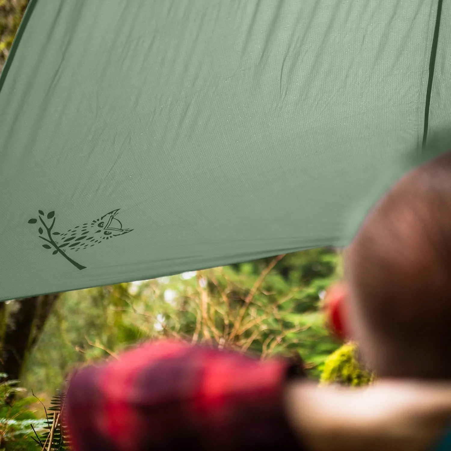 Wise Owl Outfitters Hammock Tarp, Hammock Tent - Rain Tarp for Camping Hammock - Camping Gear Must Haves w/Easy Set Up Including Tent Stakes and Carry Bag