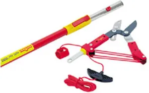 WOLF Garten MC RCVM ADJ Tree Lopper and ZMV4 6 Telescopic Handle, Multicolored, P575